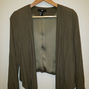 H&M Olive Green Blazer - Size US4